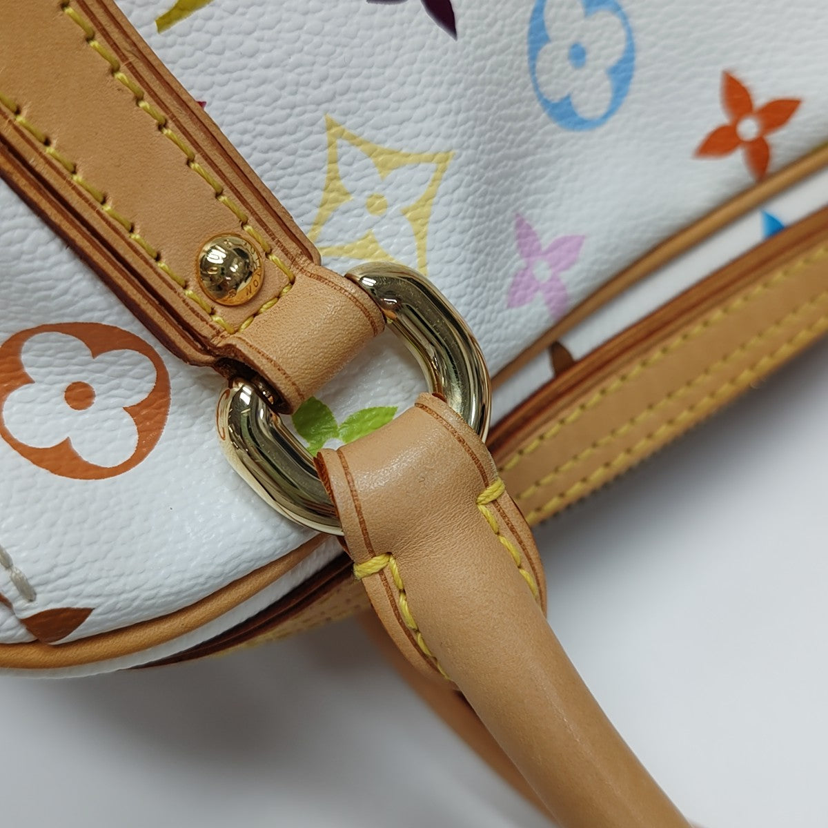 LV × TM PRISCILLA Monogram Coated Canvas White