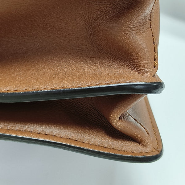 DAUPHINE Mini Monogram Coated Canvas Brown