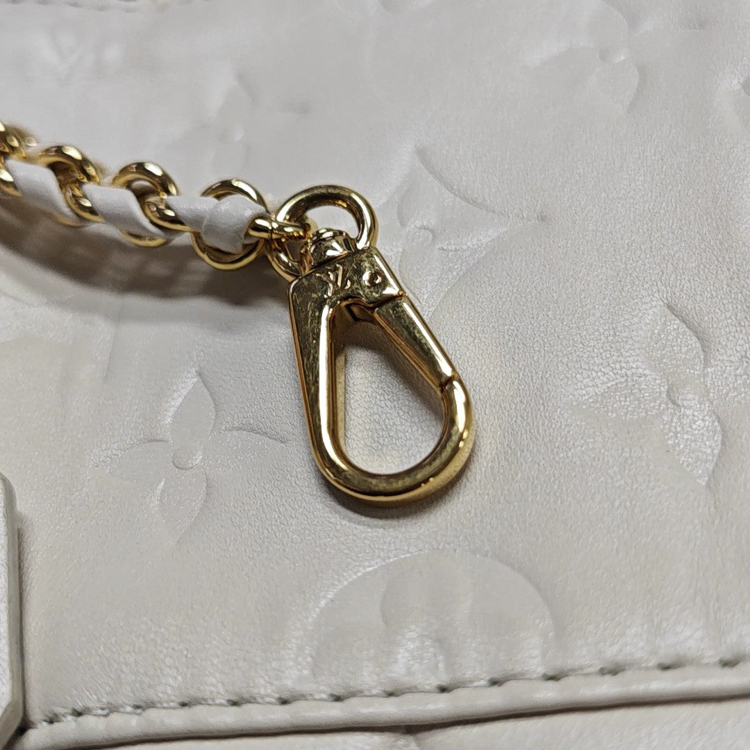 VANITY PM Monogram Lambskin White