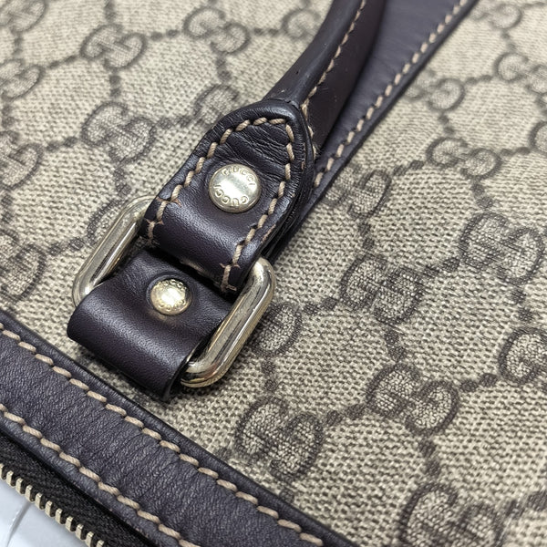 Duffle Monogram Coated Canvas Beige