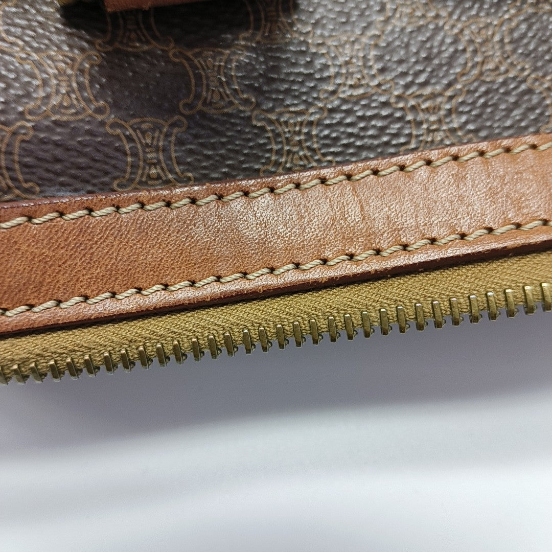 MACADAM Coated Canvas Brown
