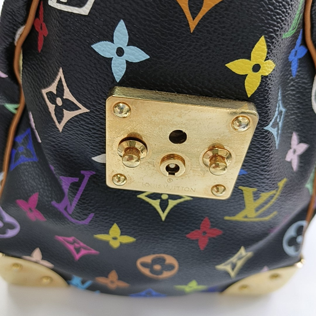 LV × TM SPEEDY 30 Monogram Coated Canvas Black