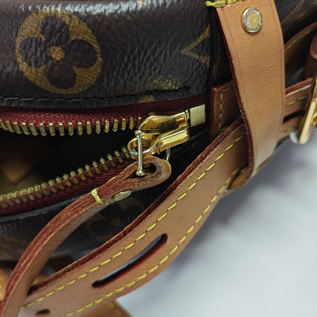 BOITE CHAPEAU MM Monogram Coated Canvas Brown