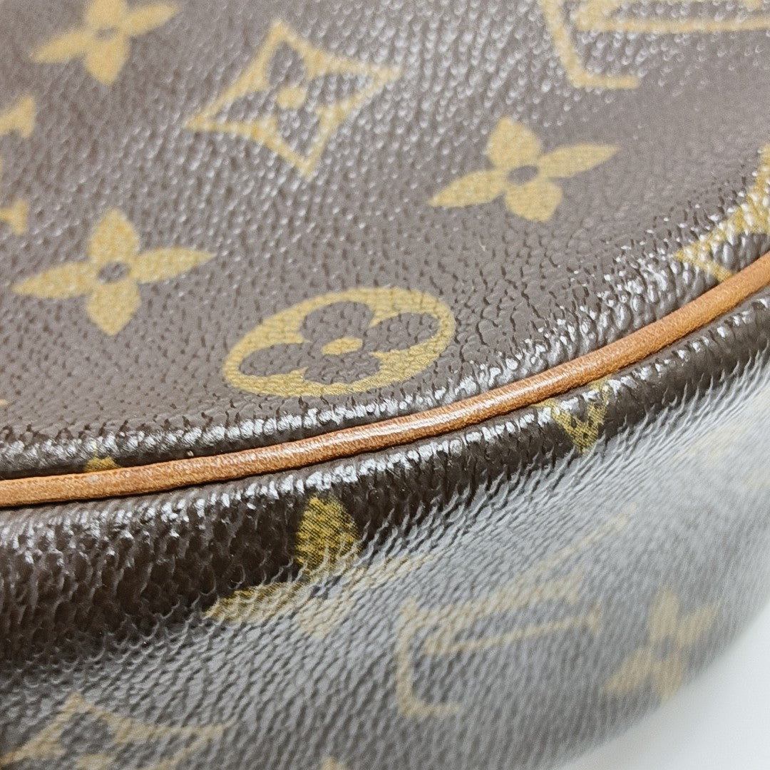 TAMBOURINE Monogram Coated Canvas Brown
