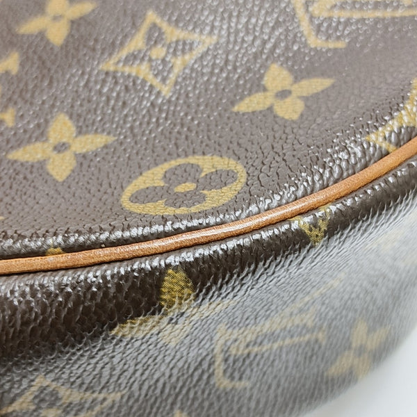 TAMBOURINE Monogram Coated Canvas Brown