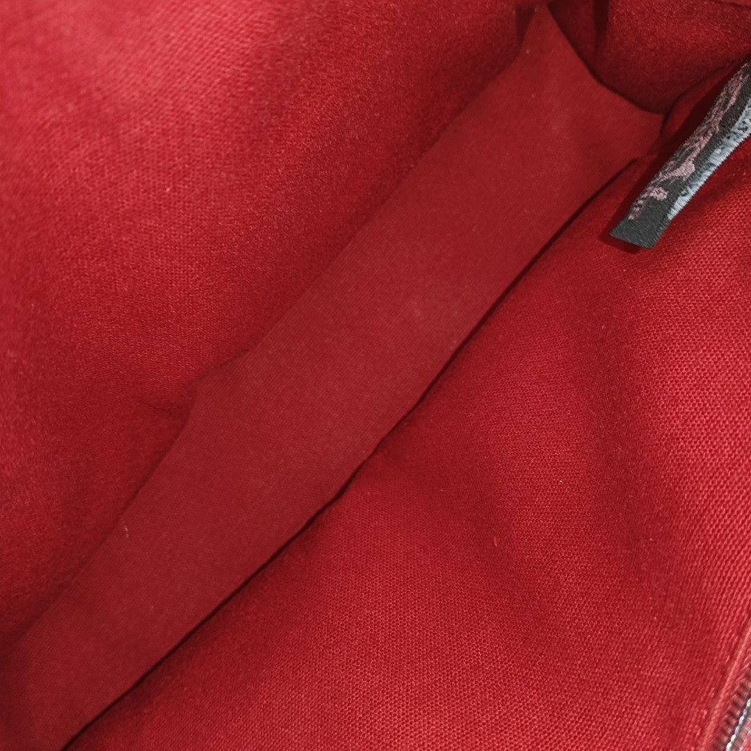 Deauville Small Canvas Red