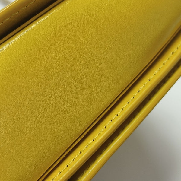 BVLGARI Calfskin Yellow