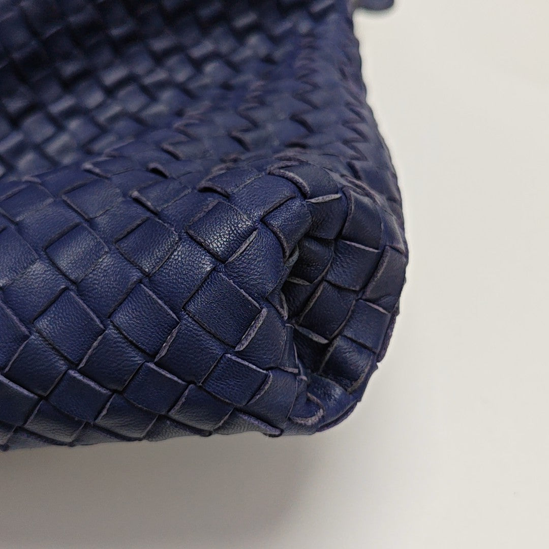 Calfskin Tote Bag Blue