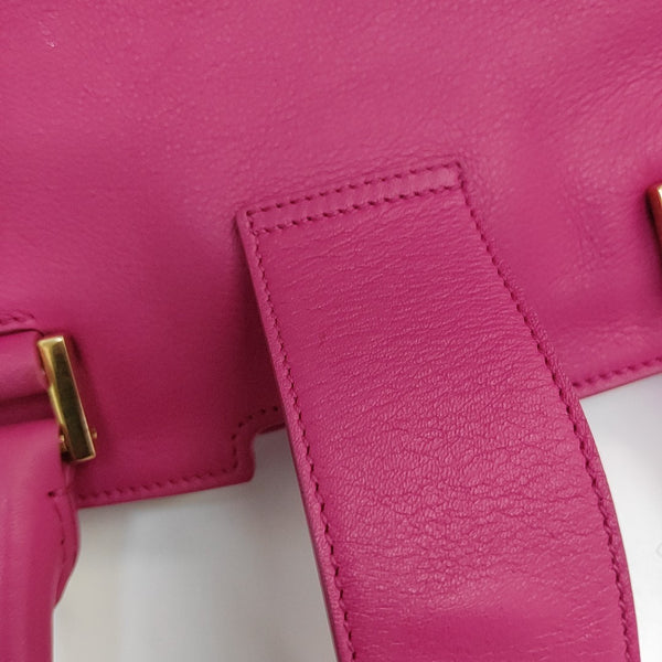 CHYC Y LIGNE Medium Calfskin Red