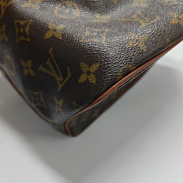 PALERMO PM Monogram Coated Canvas Brown