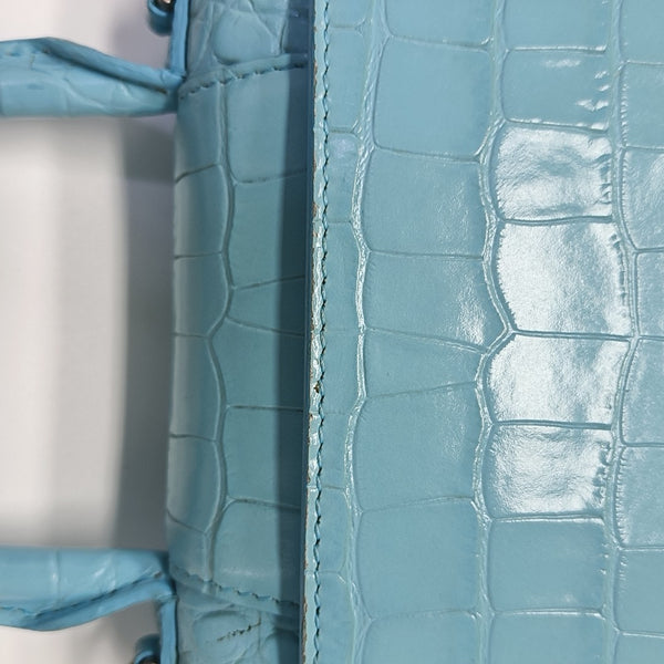 Hourglass XS Calfskin Blue
