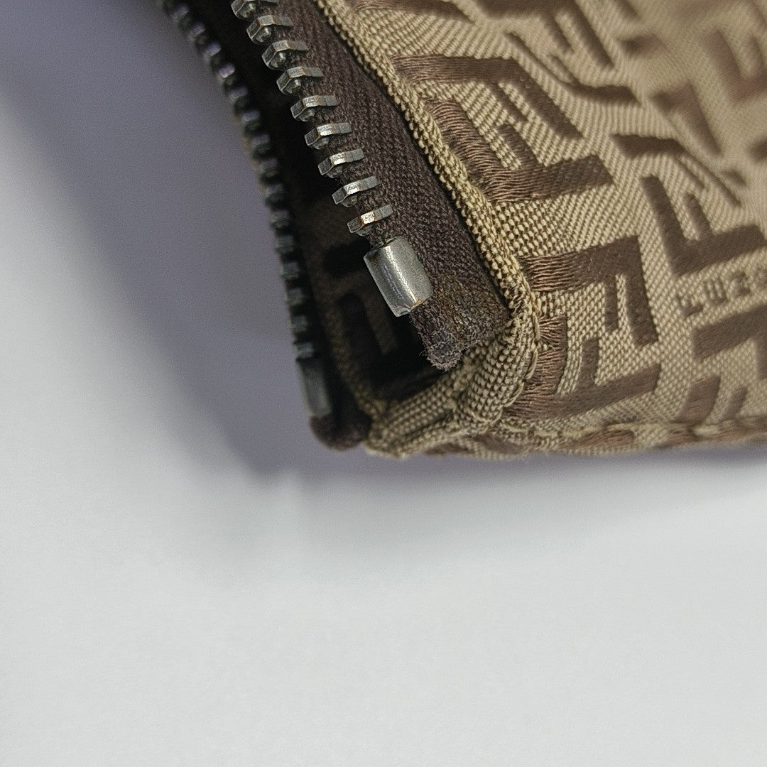 Canvas Top Handle Bag Brown