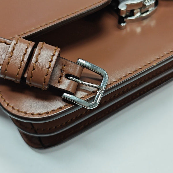 TB Small Calfskin Brown