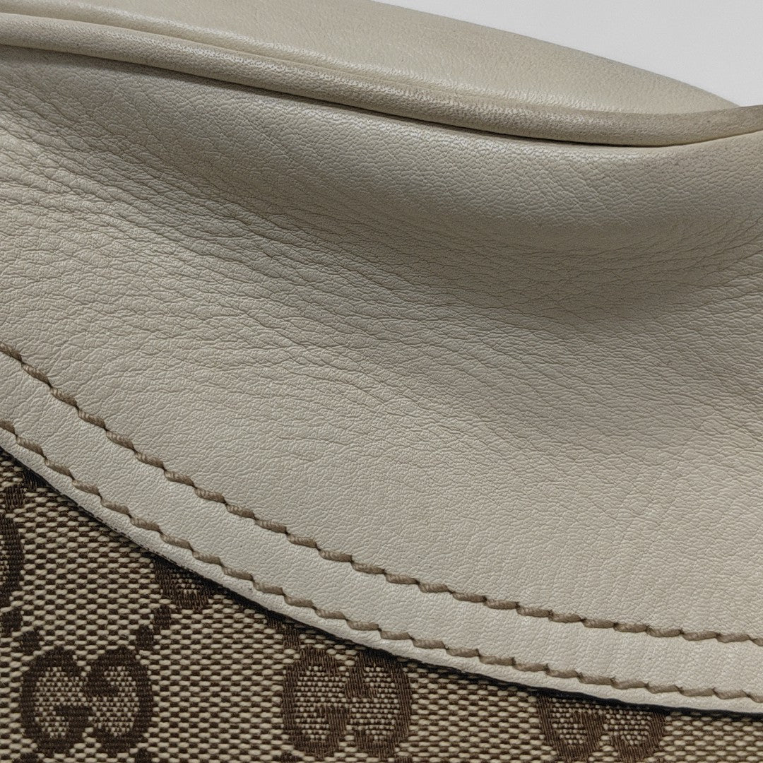 Monogram Canvas Top Handle Bag Brown