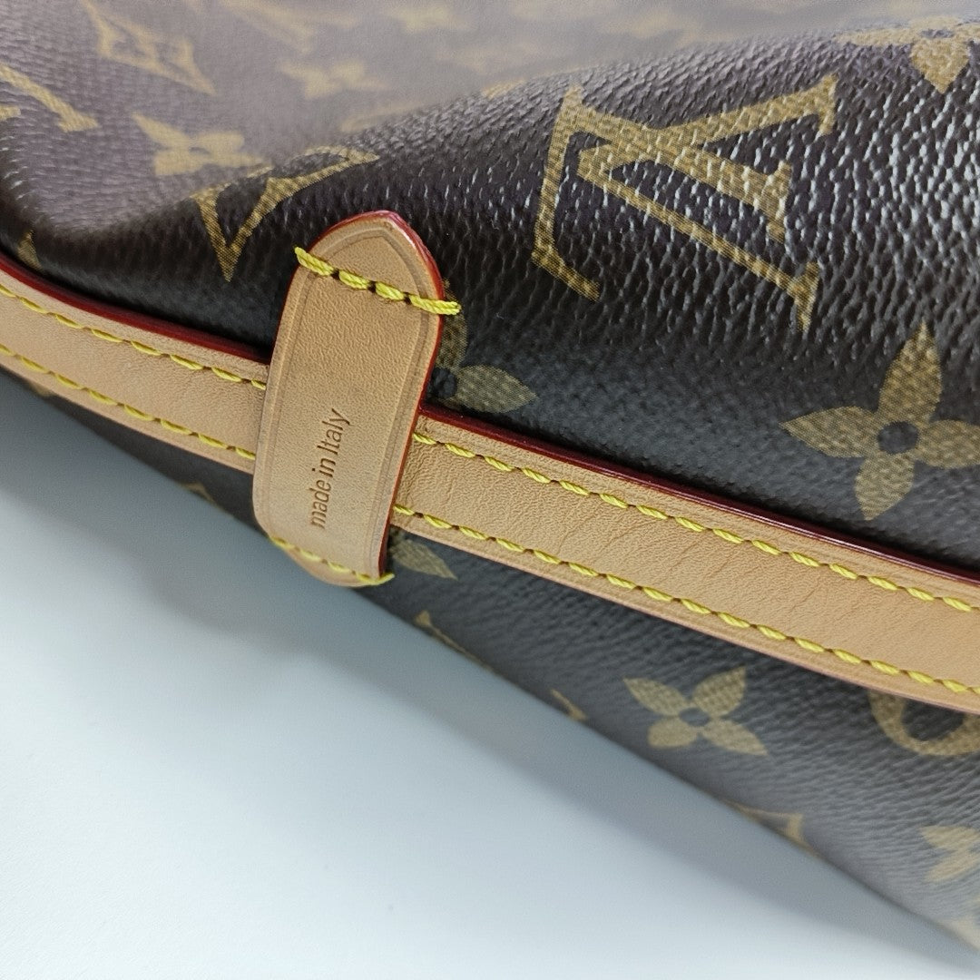 CARRYALL PM Monogram Coated Canvas Brown
