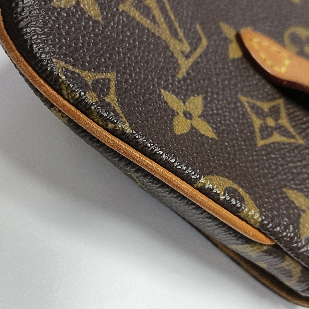 MARELLE Monogram Coated Canvas Brown