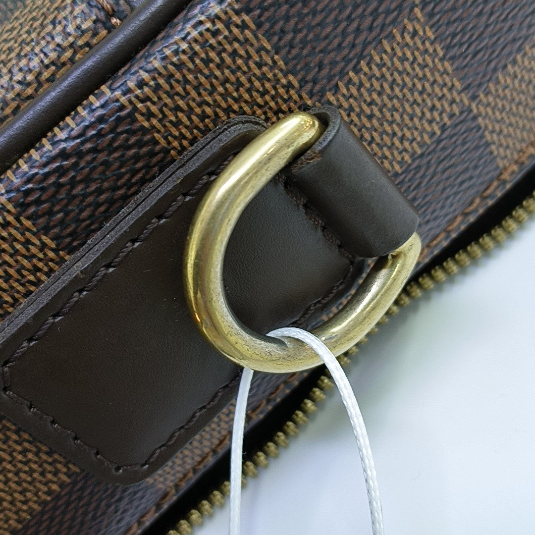 SABANA Damier Ebene Coated Canvas Brown