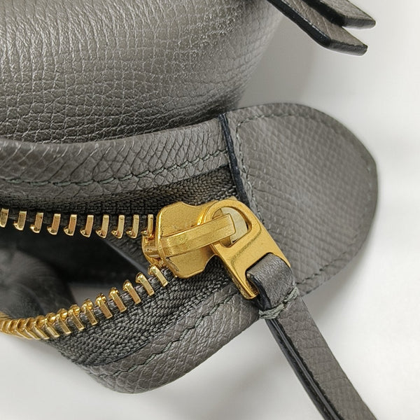 BELT Micro Calfskin Gray