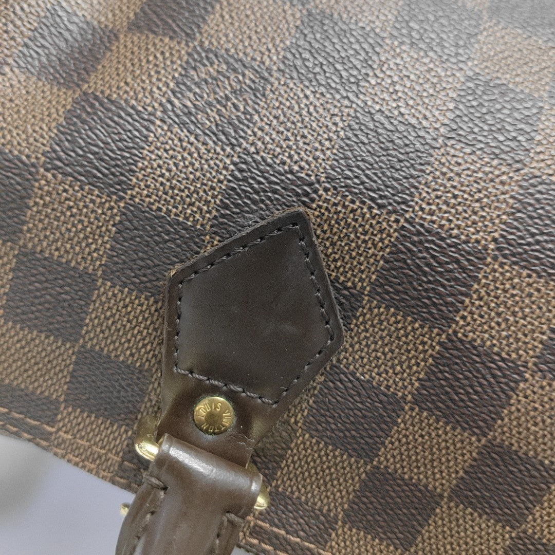 SPEEDY 30 Damier Ebene Coated Canvas Brown