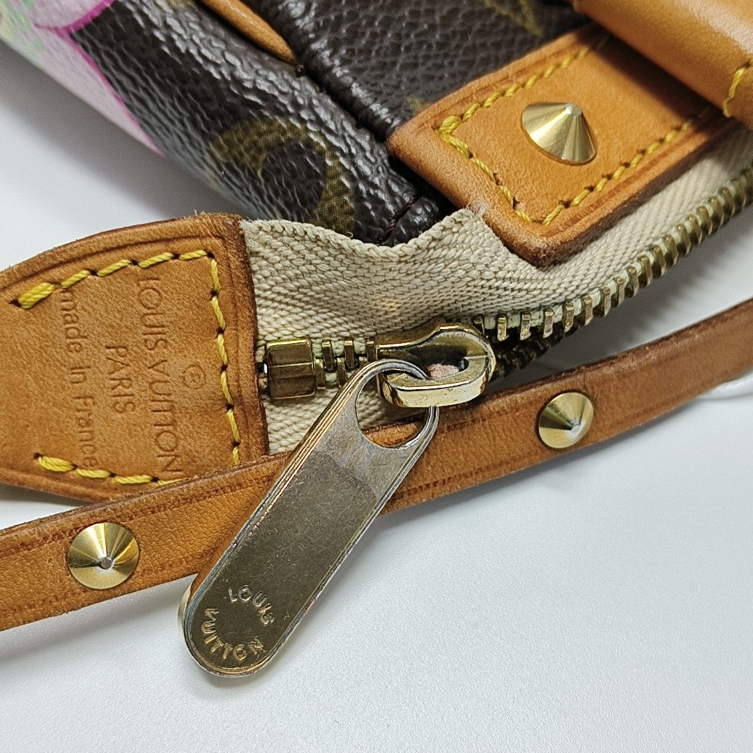 ACCESSOIRES Monogram Coated Canvas Brown