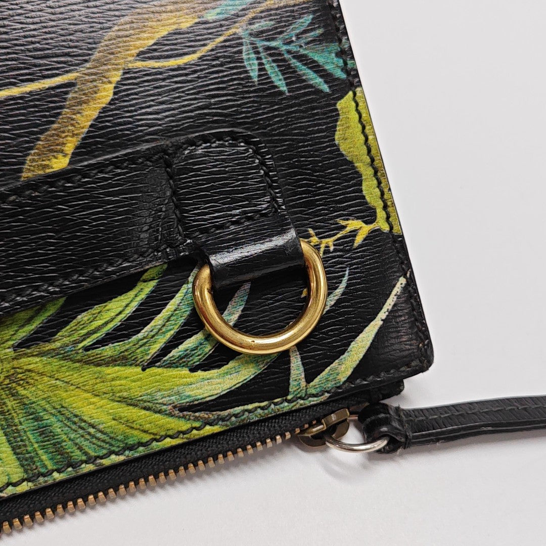 Calfskin Clutch Black