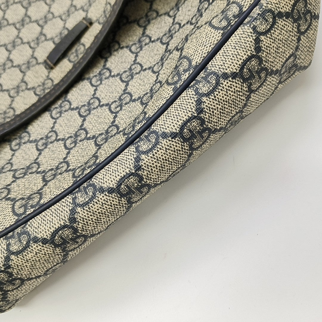 Monogram Coated Canvas Shoulder Bag Beige