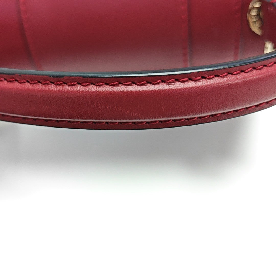 SERPENTI FOREVER Small Quilted Calfskin Red