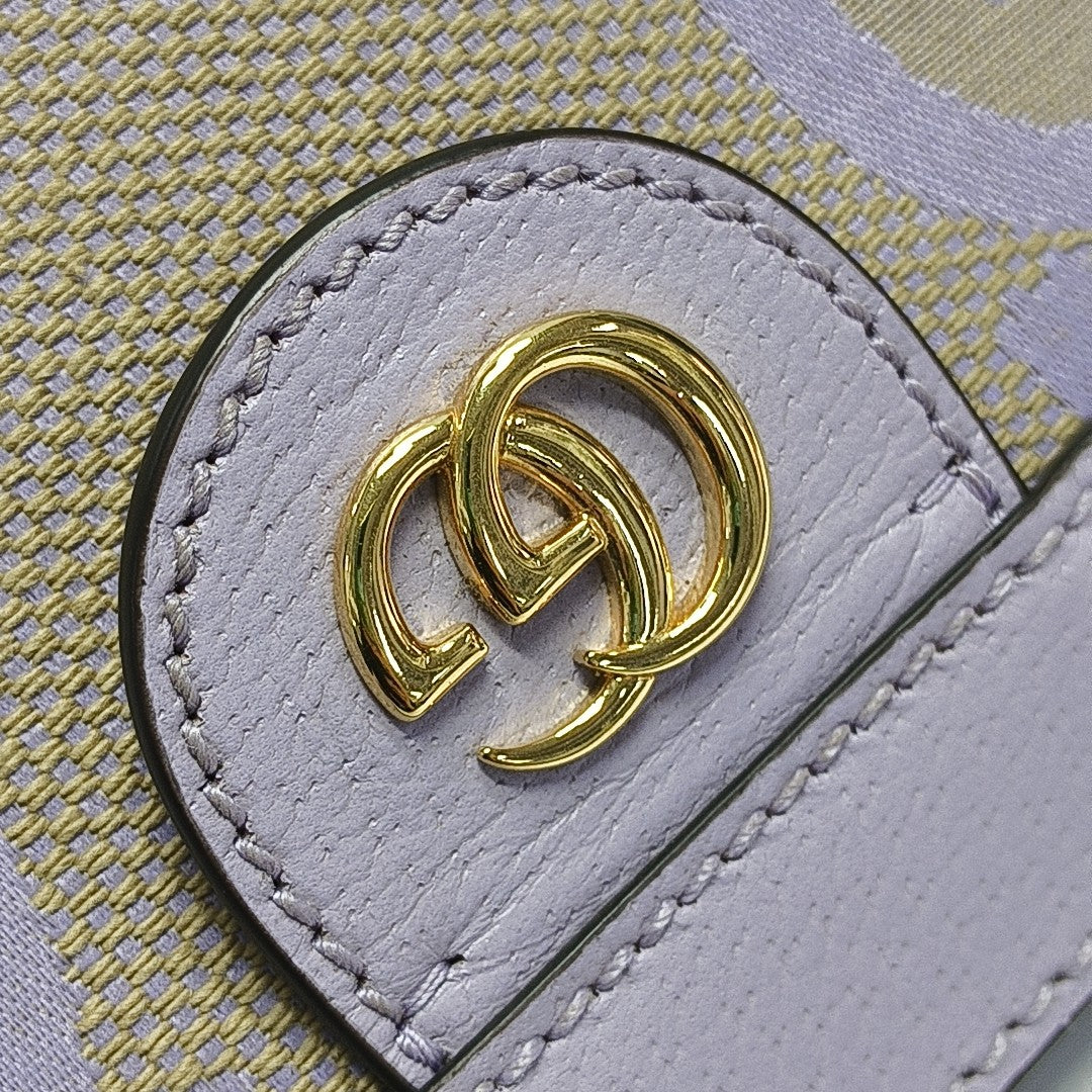 Ophidia Small Monogram Canvas Beige