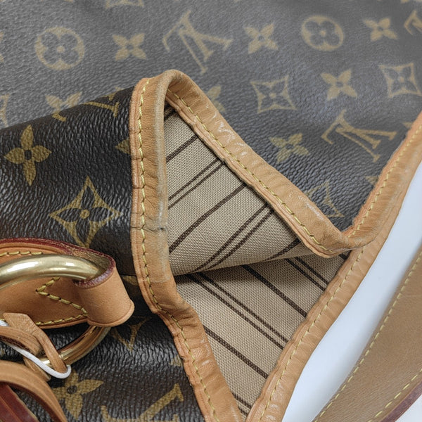 DELIGHTFUL Monogram Coated Canvas Brown