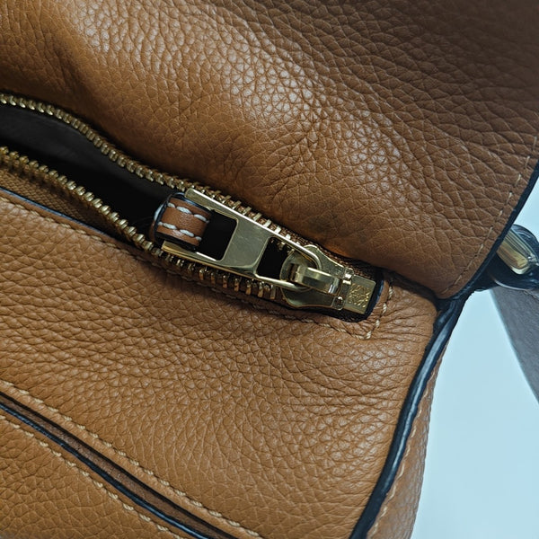 Puzzle Small Calfskin Brown