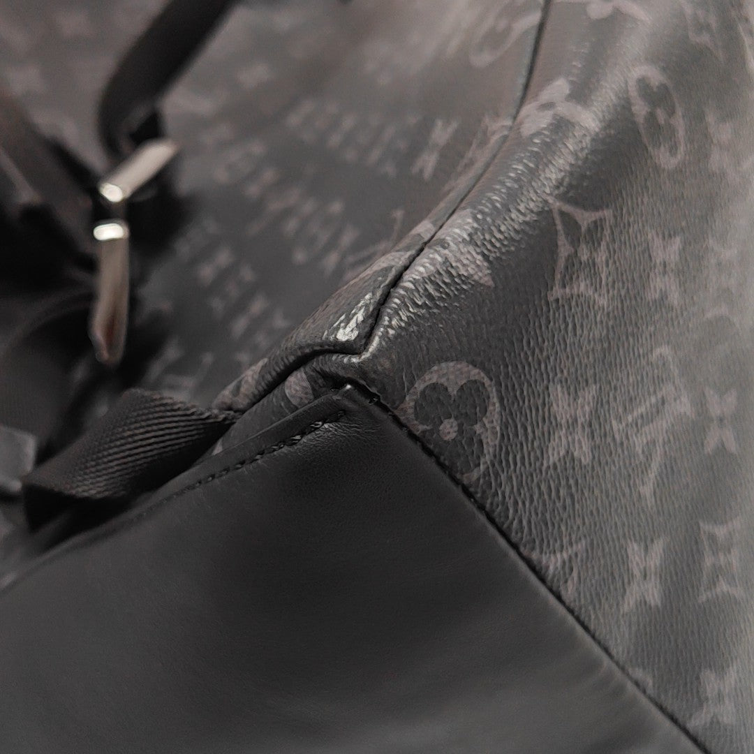 DISCOVERY PM Monogram Coated Canvas Black