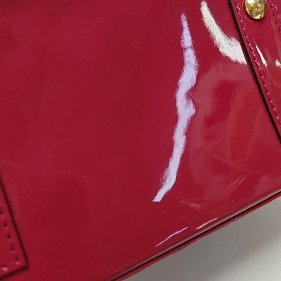 ALMA BB Patent Leather Red
