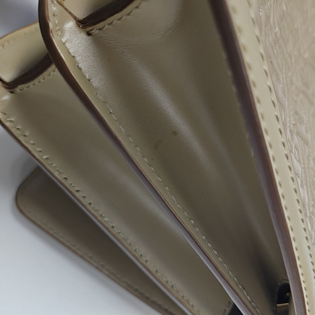 TB Small Lambskin Beige