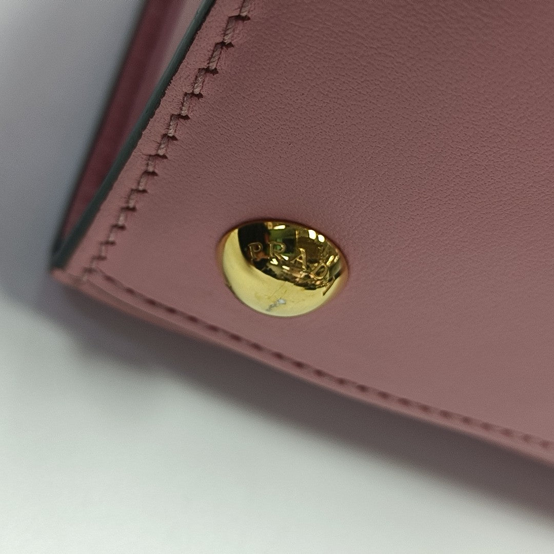 Bibliothèque Saffiano Calfskin Pink