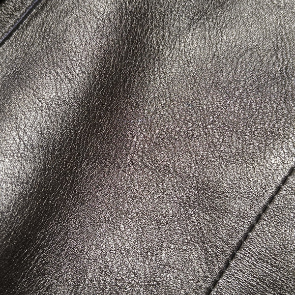Calfskin Shoulder Bag Gold