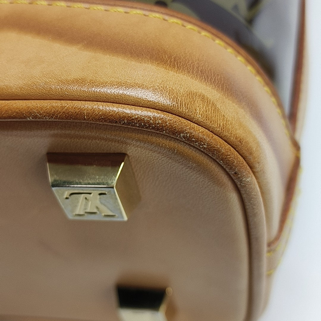 SAC AMBRE PM Monogram Plastic Brown