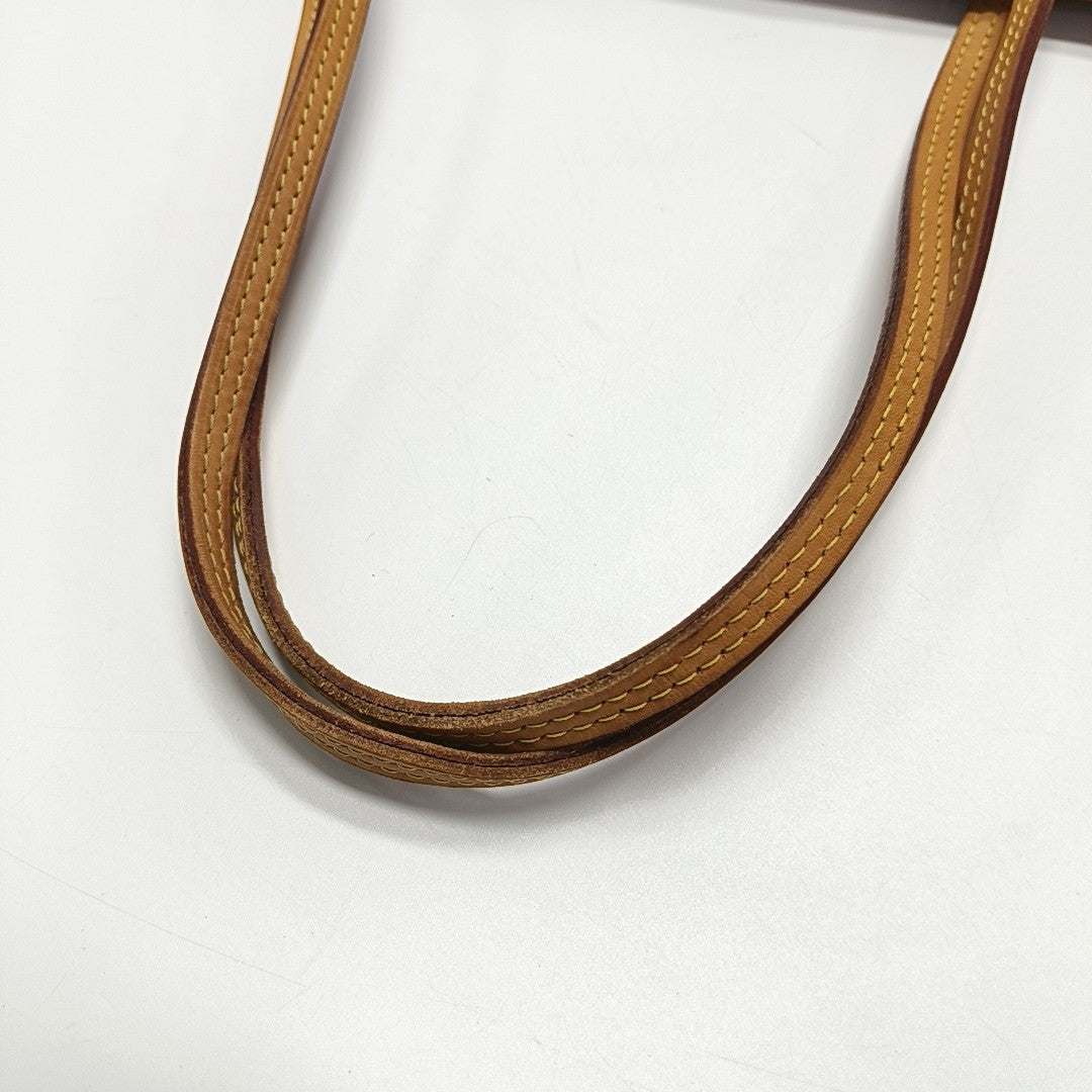 NEVERFULL MM Damier Azur Coated Canvas Beige