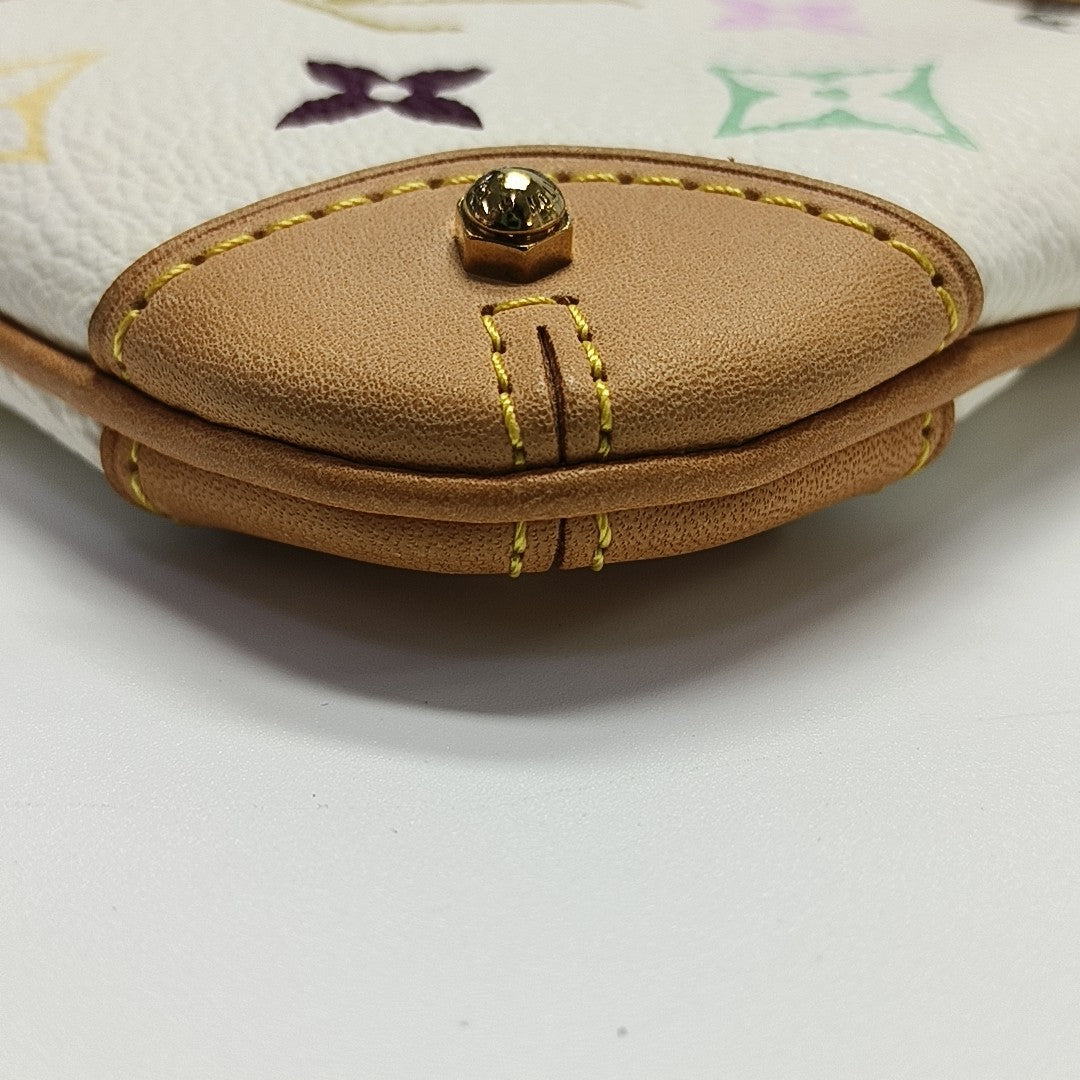 LV × TM VINTAGE MILLA Monogram Coated Canvas White