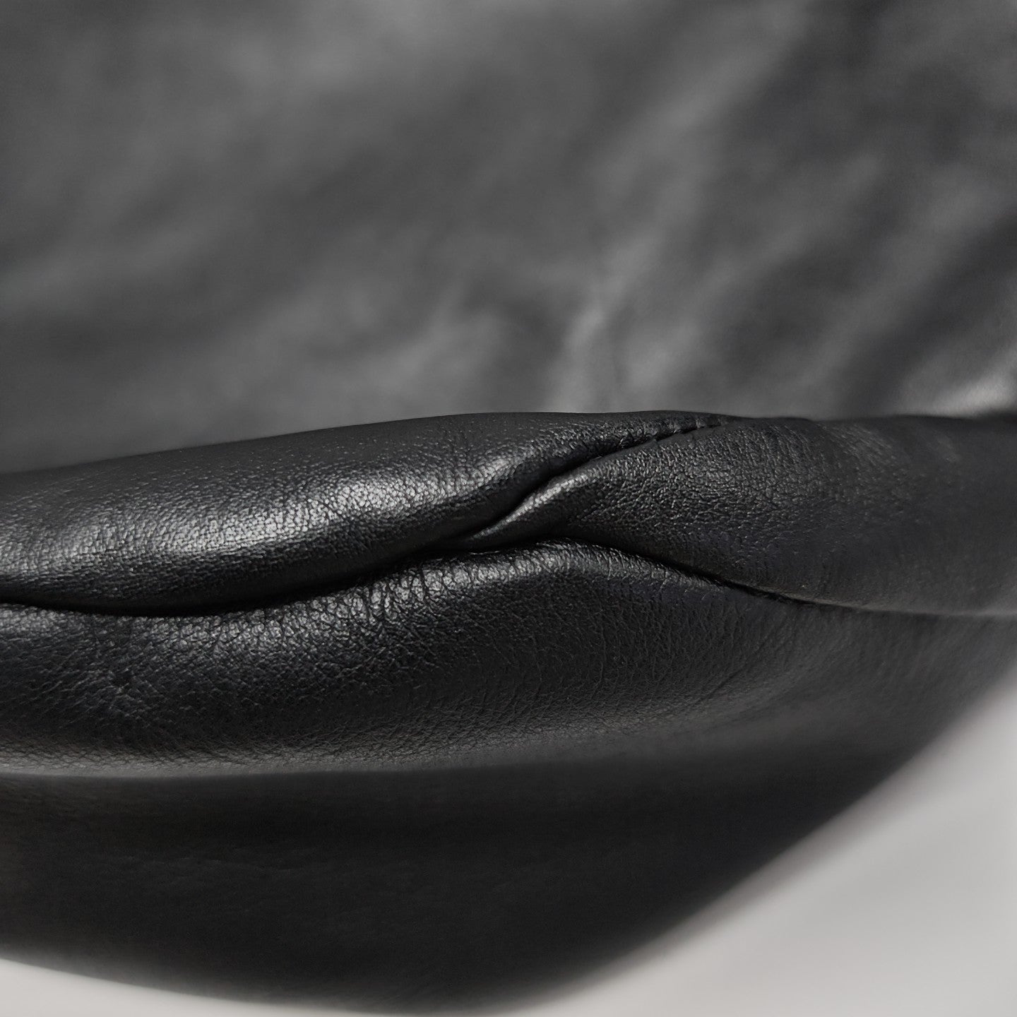 Calfskin Shoulder Bag Black