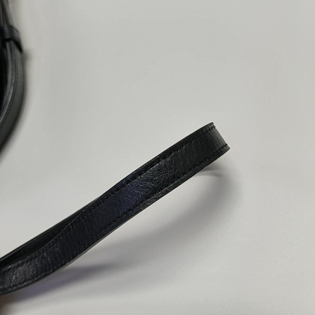 MONOGRAM ALL OVER Small Suede Black