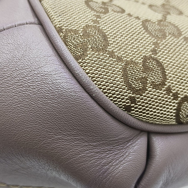 Sukey Monogram Canvas Beige