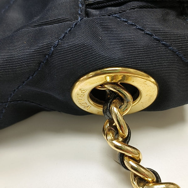 Vintage Quilted Nylon Blue