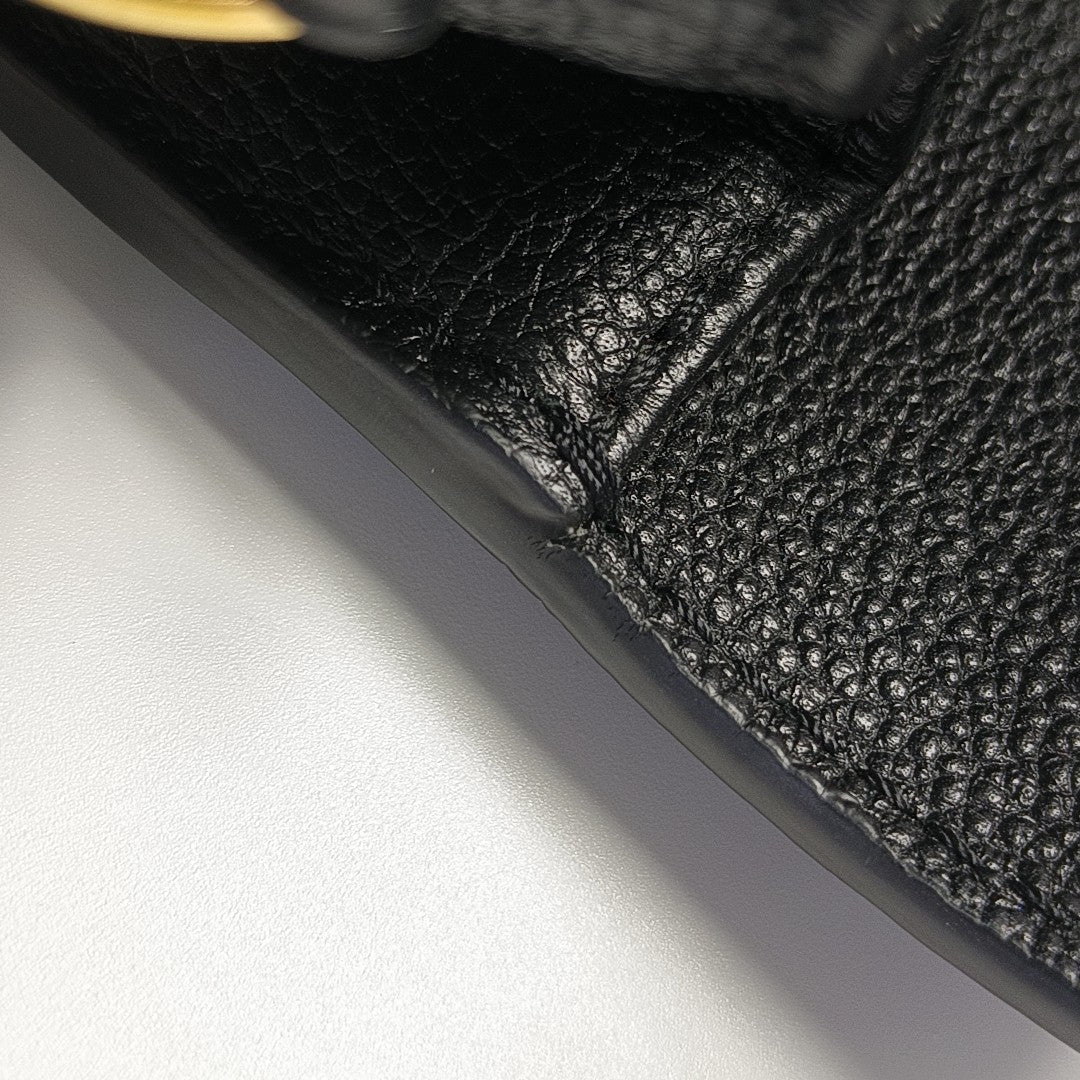 MÉTIS EAST WEST Monogram Calfskin Black