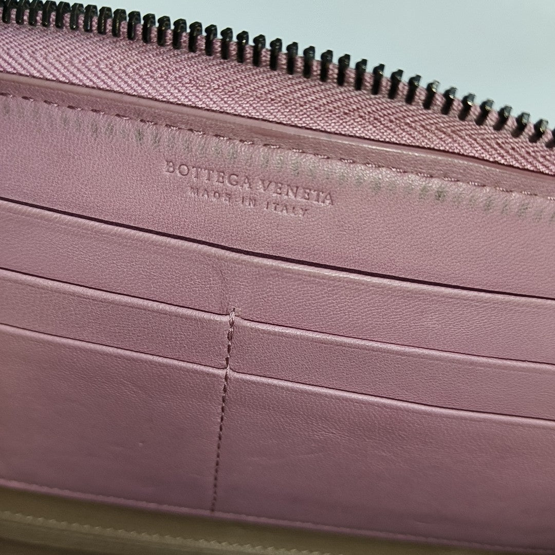 Lambskin Wallet Pink