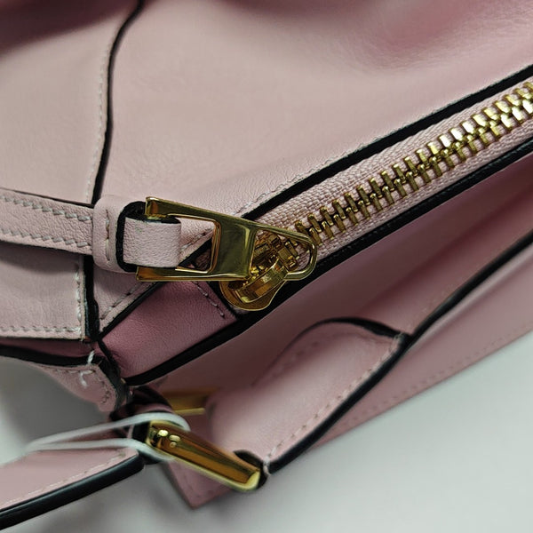 Puzzle Medium Calfskin Pink