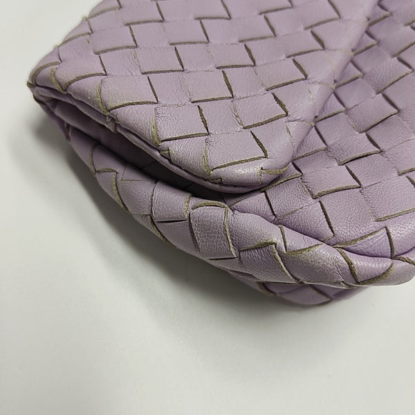 Lambskin Shoulder Bag Purple
