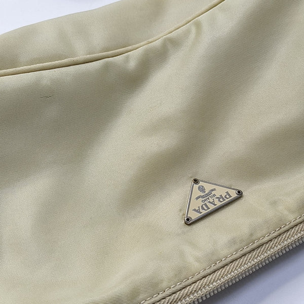 Pochette Accessoire Nylon Beige