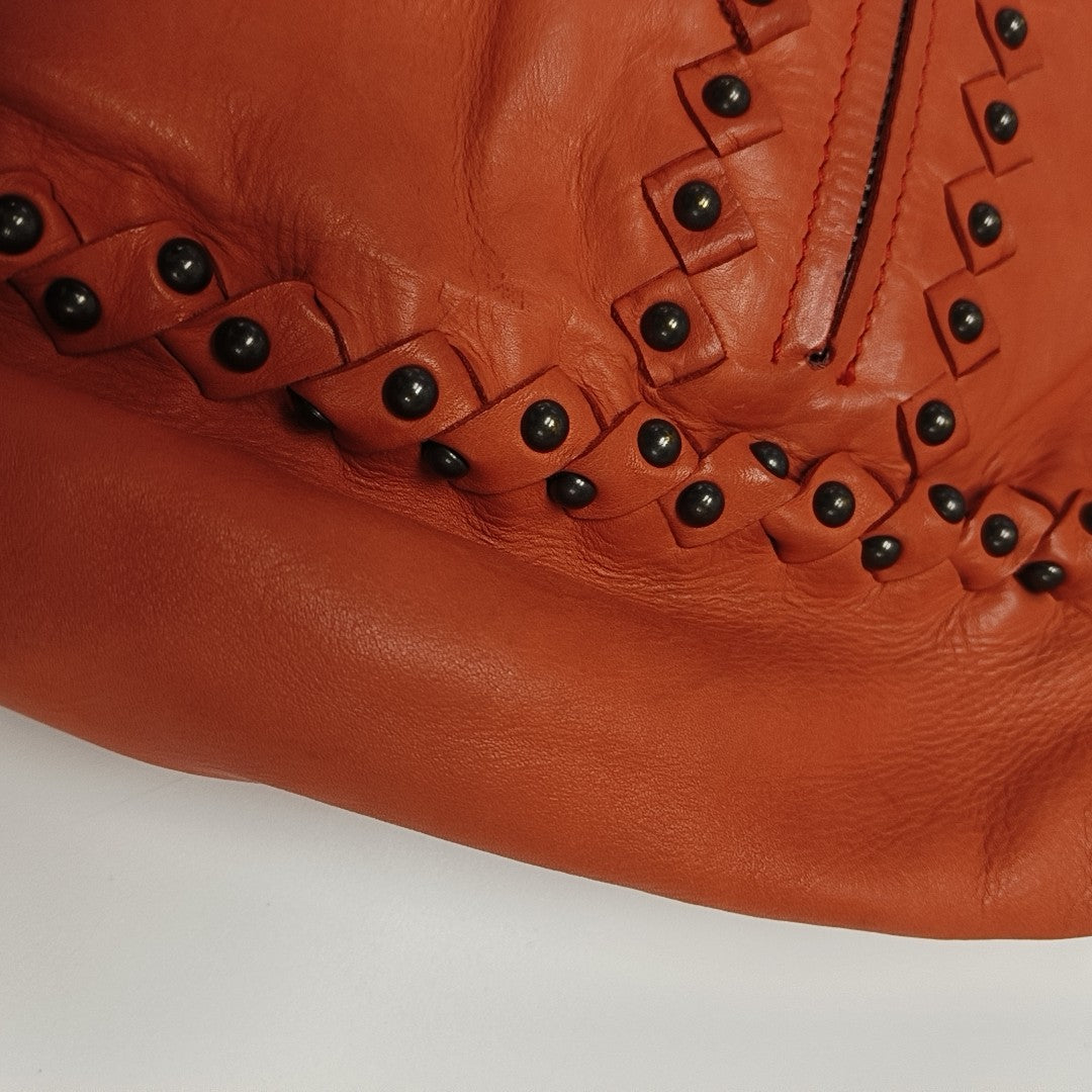 Calfskin Tote Bag Red