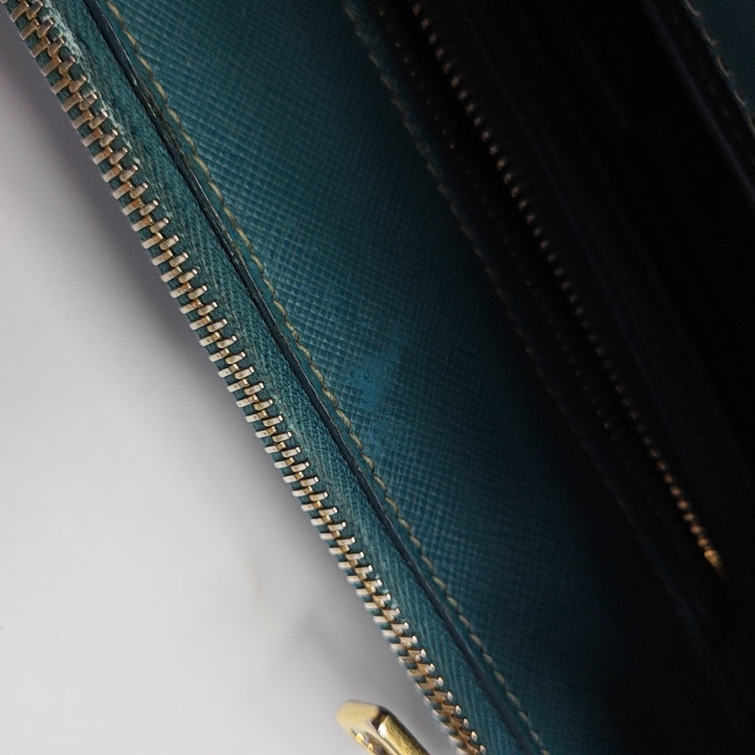 Galleria Medium Saffiano Calfskin Green