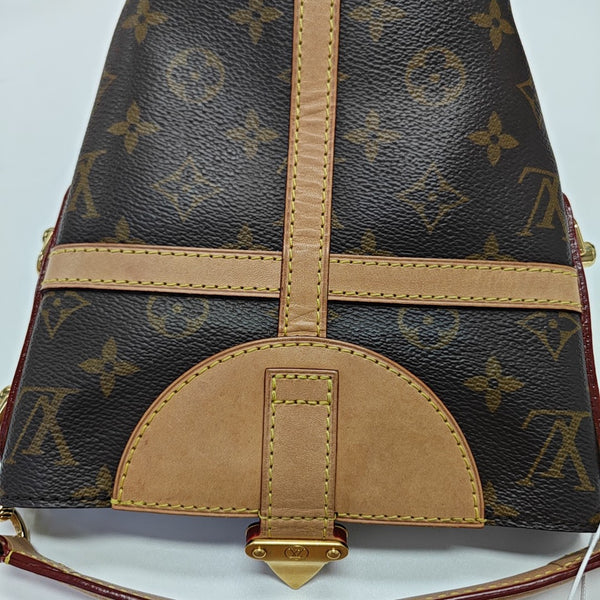 DUFFLE Monogram Coated Canvas Brown